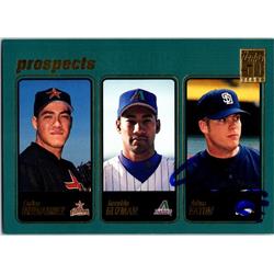 700735 Adam Eaton Autographed San Diego Padres, JZ 2000 Topps No.375 Baseball Card