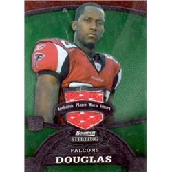 701050 Harry Douglas Player Worn Jersey Patch Atlanta Falcons 2008 Bowman Sterling Rookie No.173 LE 225-299 Football Card -  Autograph Warehouse