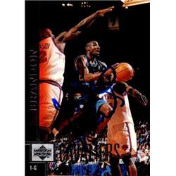 688083 Terrell Brandon Autographed Cleveland Cavaliers, SC 1997 Upper Deck No.1G Basketball Card
