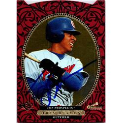 688434 Trey Beamon Autographed Calgary Cannons 1995 Upper Deck Top Prospects Rookie No.6 Baseball Card