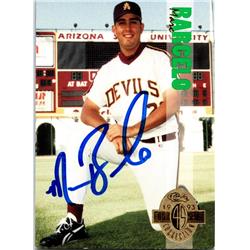 688445 Marc Barcelo Autographed Arizona State Sun Devils 1993 Classic 4 Sport Rookie No.276 Baseball Card