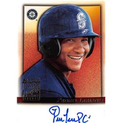 688841 Pedro Liriano Autographed Seattle Mariners 2001 Bowman Certified No.BAPL Baseball Card