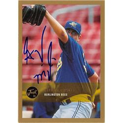 688955 Gary Majewski Autographed Chicago White Sox, FT 2000 Just Minors No.258 Gold Baseball Card