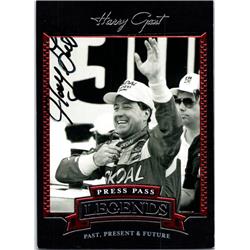 689264 Harry Gant Autographed Auto Racing, NASCAR & SC 2005 Press Pass Legends No.17 Trading Card
