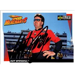 689281 Hut Stricklin Autographed Auto Racing, NASCAR & SC 1998 Upper Deck No.8 Trading Card