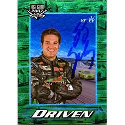 689345 J.j Yeley Autographed Auto Racing, NASCAR & SC 2007 Wheels High Gear Driven No.DR19 Trading Card