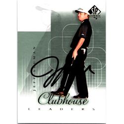 689556 Jeff Sluman Autographed PGA, Florida State Seminoles & SC 2002 Upper Deck No.65 Golf Card