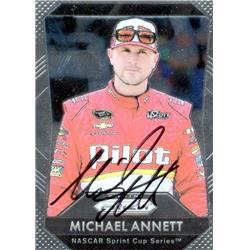 676162 Michael Annett Autographed NASCAR, Auto Racing & SC 2016 Panini Prizm No.41 Trading Card