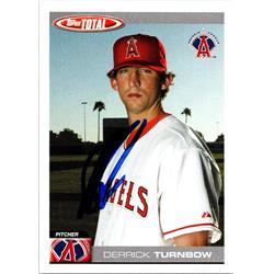 676581 Derrick Turnbow Autographed Anaheim Angels 2004 Topps Total No.64 Baseball Card