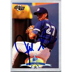 676619 Jose Silva Autographed Hagerstown Suns 1993 Fleer Excel Rookie No.16 Baseball Card