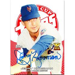 676679 Jerry Koosman Autographed New York Mets, SC 2005 Topps Rookie Cup Red No.20 Baseball Card -  Autograph Warehouse