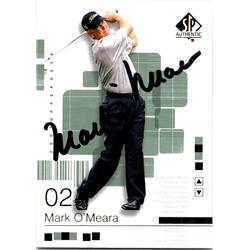 677333 Mark Omeara Autographed PGA Tour, Long Beach State & SC 2002 Upper Deck No.8SPA Golf Card