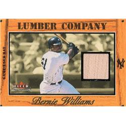 664888 Bernie Williams Player Used Bat Patch New York Yankees 2003 Fleer Tradition Lumber No.BW Baseball Card -  Autograph Warehouse