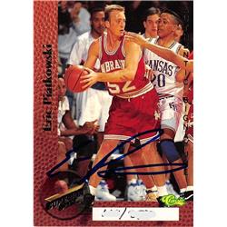 675449 Eric Piatkowski Autographed Nebraska Cornhuskers 1995 Superior Pix No.41 Rookie Basketball Card