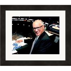 675604 8 x 10 in. Mike Emrick Doc Autographed New Jersey Devils Announcer No.2 Matted & Framed Photo