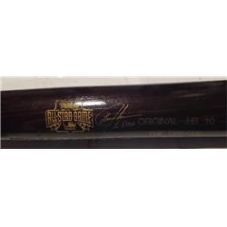 Picture of Autograph Warehouse 724112 Lance Johnson Autographed 1996 All Star Game New York Met Limited 13 of 50 Baseball Bat