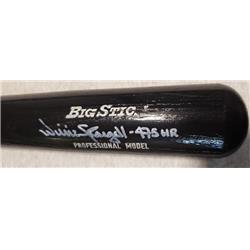 Picture of Autograph Warehouse 724119 Willie Stargell Autographed Inscribed 475 HR Pittsburgh Pirates Hall of Famer Big Stick Baseball Bat