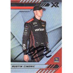 724272 Austin Cindric Autographed NASCAR, Auto Racing & SC 2021 Panini Chronicles Xr Rookie No.1 Trading Card