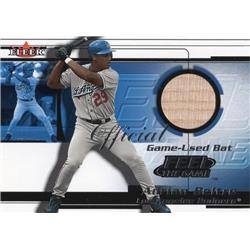 724750 Adrian Beltre Player Used Bat Patch Los Angeles Dodgers 2001 Fleer Feel the Game No.AB Baseball Card