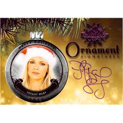 725701 Tiffany Selby Autographed 2015 Benchwarmers Ornament Signatures Authenticated Edition Trading Card