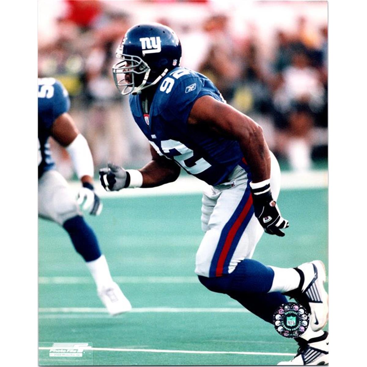 Picture of Autograph Warehouse 725925 8 x 10 in. Michael Strahan New York Giants Photofile Licensed Photo
