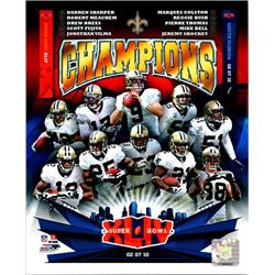 Picture of Autograph Warehouse 725934 8 x 10 in. New Orleans Saints Super Bowl Xliv Champions Brees Photofile Licensed Photo