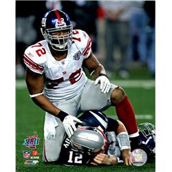 725943 8 x 10 in. Osi Umenyiora New York Giants Super Bowl XLII Photofile Licensed Photo -  Autograph Warehouse