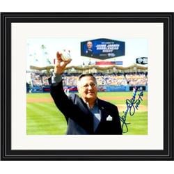 713884 8 x 10 in. Jaime Jarrin Autographed Los Angeles Dodgers Broadcaster No.SC2 Matted & Framed HOF 98 Photo