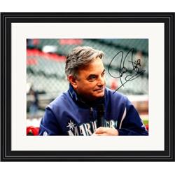 713921 8 x 10 in. Rick Rizzs Autographed Seattle Mariners Broadcaster No.SC1 Matted & Framed Photo
