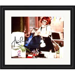 701288 8 x 10 in. Annie Potts Autographed Ghostbusters, Janine Melnitz No.1 Matted & Framed Photo