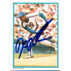 701933 Dwight Gooden Autographed New York Mets Doc 1985 Topps All Star No.38 Baseball Card
