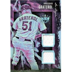 702204 Brar Graterol Player Worn Jersey Patch Los Angeles Dodgers 2020 Panini Diamond Kings No.DKMBG Baseball Card