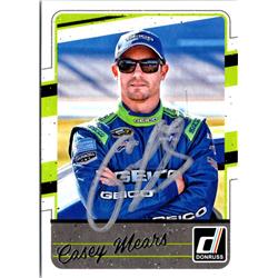 702289 Casey Mears Signed NASCAR Driver, Auto Racing & SC 2017 Donruss No.53 Trading Card