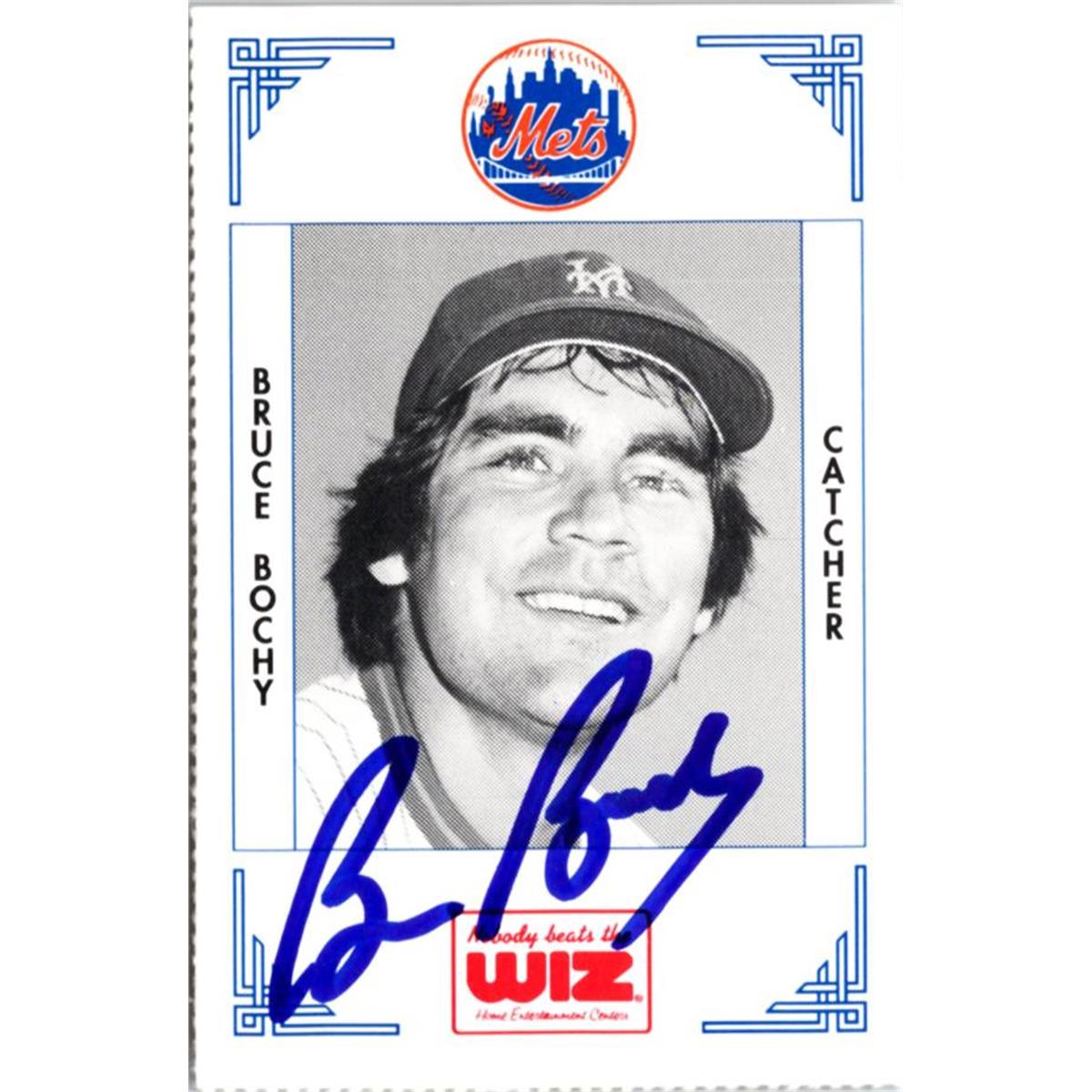 702413 Bruce Bochy Signed New York Mets 1991 Wiz Mini No.40 Baseball Card -  Autograph Warehouse