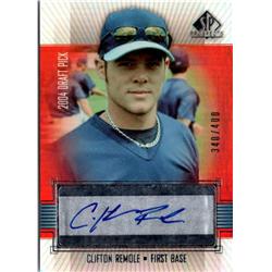 702506 Clifton Remole Signed Anaheim Angels 2004 Upper Deck Prospects No.CR LE 340-400 Baseball Card