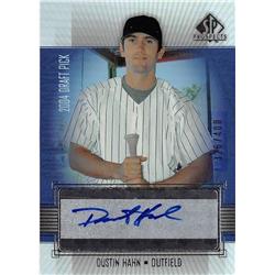 702508 Dustin Hahn Signed Colorado Rockies 2004 Upper Deck Prospects No.HA LE 326-400 Baseball Card