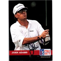 689496 John Adams Autographed PGA Tour, Arizona State & SC 1992 Pro Set No.79 Golf Card -  Autograph Warehouse