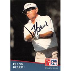 689527 Frank Beard Signed Golf, PGA Tour - Florida Gators & SC 1991 Pro Set No.227 Trading Card