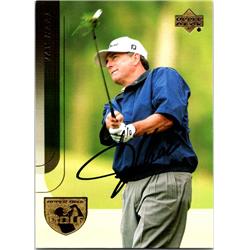 689548 Jay Haas Autographed PGA Tour, Wake Forest & SC 2004 Upper Deck No.18 Golf Card