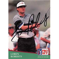 689584 Loren Roberts Signed Golf, PGA Tour - California Polytechnic & SC 1991 Pro Set No.149 Trading Card