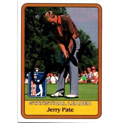 689589 Jerry Pate Autographed PGA Tour, Alabama Crimson Tide & SC 1981 Donruss Rookie Stat Leader No.JP Golf Card