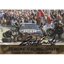 700094 Buddy Parrott Autographed Auto Racing, NASCAR & SC 1994 Action Packed No.62 Trading Card