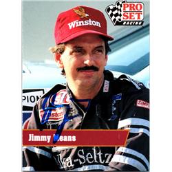 700136 Jimmy Means Autographed Auto Racing, NASCAR & SC 1991 Pro Set No.69 Trading Card -  Autograph Warehouse