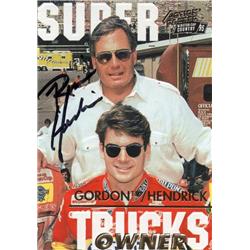 700239 Rick Hendrick Autographed Auto Racing, NASCAR & SC 1995 Action Packed No.99 Trading Card