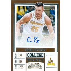 687982 Alec Peters Autographed Valparaiso CrUSAders 2017 Panini Contenders Draft Ticket Rookie No.73 Basketball Card