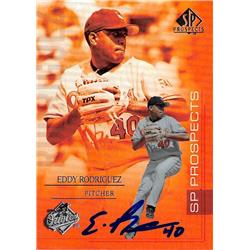 688325 Eddy Rodriguez Autographed Baltimore Orioles, FT 2004 Upper Deck SP Prospects No.165 Baseball Card
