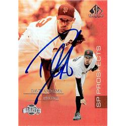 688326 David Aardsma Autographed San Francisco Giants, FT 2004 Upper Deck SP Prospects No.103 Baseball Card