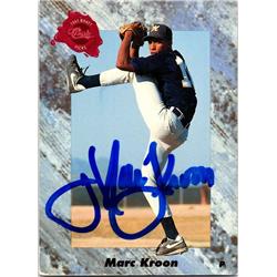 688440 Marc Kroon Autographed Shadow Mountain High School 1991 Classic Draft Rookie No.219 Baseball Card