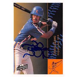 688544 Terrence Long Autographed Kingsport Mets 1994 Fleer Excel Rookie No.232 Baseball Card