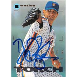 688696 Bill Pulsipher Autographed New York Mets 1995 Fleer Skybox Emotion Torch No.161 Baseball Card